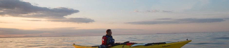 Evening paddle Portobello 25 July 2018