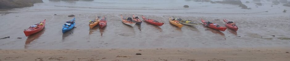 North Berwick in the mist